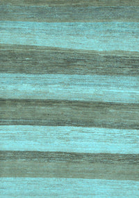 Abstract Light Blue Modern Rug, abs1379lblu