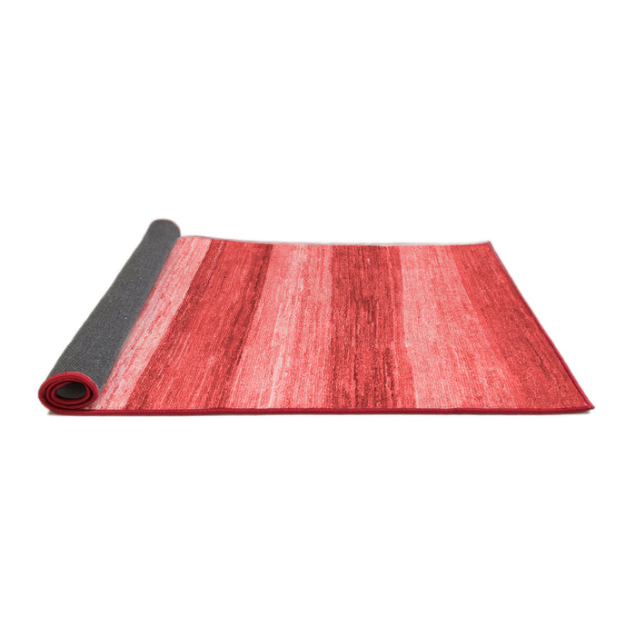 Abstract Red Modern Area Rugs