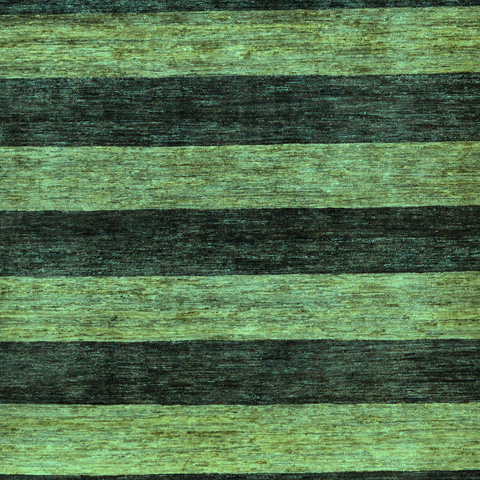 Machine Washable Abstract Turquoise Modern Area Rugs, wshabs137turq