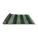 Sideview of Abstract Light Blue Modern Rug, abs137lblu