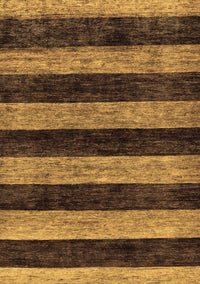 Abstract Brown Modern Rug, abs137brn