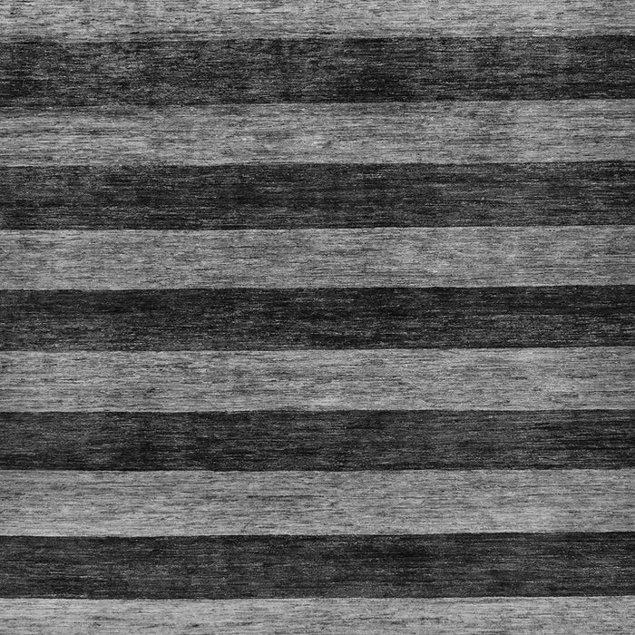Square Machine Washable Abstract Gray Modern Rug, wshabs137gry