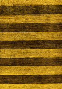 Abstract Yellow Modern Rug, abs137yw