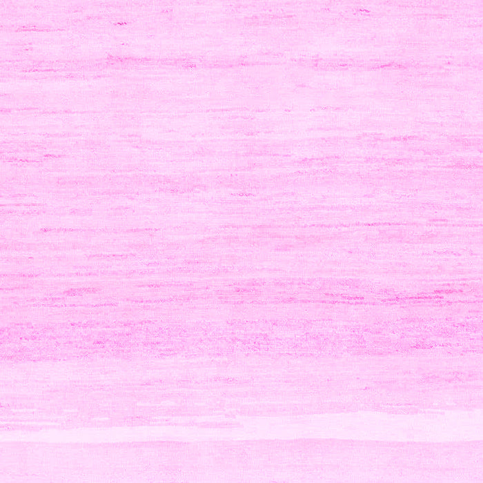 Machine Washable Solid Pink Modern Rug, wshabs1380pnk