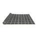 Sideview of Checkered Gray Modern Rug, abs1381gry