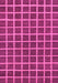 Checkered Pink Modern Rug, abs1381pnk