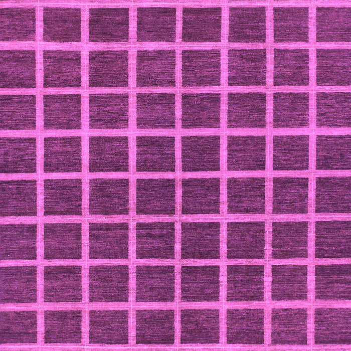 Machine Washable Checkered Purple Modern Area Rugs, wshabs1381pur