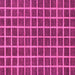 Square Checkered Pink Modern Rug, abs1381pnk