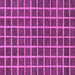 Square Machine Washable Checkered Purple Modern Area Rugs, wshabs1381pur