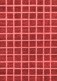 Checkered Red Modern Rug, abs1381red