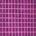 Square Checkered Purple Modern Rug, abs1382pur