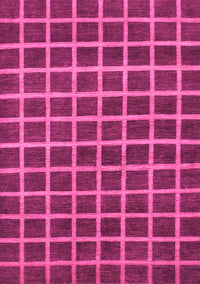 Checkered Pink Modern Rug, abs1382pnk