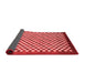 Checkered Red Modern Area Rugs