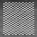 Square Machine Washable Checkered Gray Modern Rug, wshabs1383gry