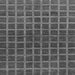 Square Machine Washable Checkered Gray Modern Rug, wshabs1384gry