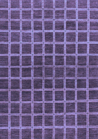 Checkered Blue Modern Rug, abs1384blu