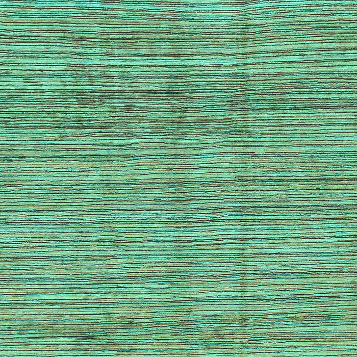 Machine Washable Abstract Turquoise Modern Area Rugs, wshabs1385turq