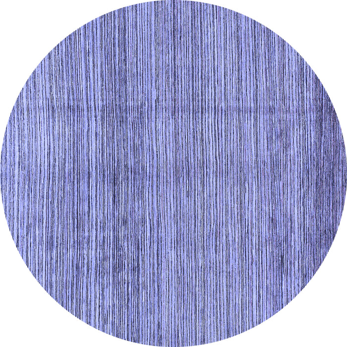 Round Machine Washable Abstract Blue Modern Rug, wshabs1385blu