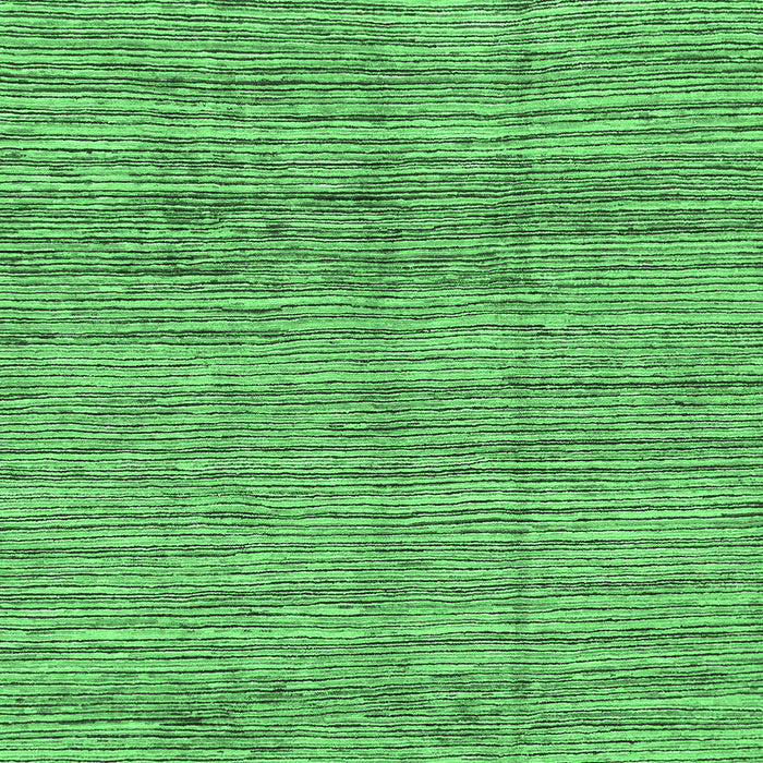 Machine Washable Abstract Emerald Green Modern Area Rugs, wshabs1385emgrn