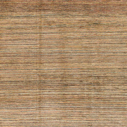 Square Abstract Sandy Brown Modern Rug, abs1385