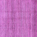 Square Abstract Purple Modern Rug, abs1385pur