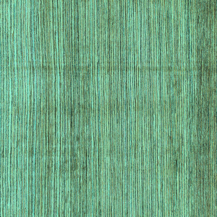 Square Machine Washable Abstract Turquoise Modern Area Rugs, wshabs1385turq