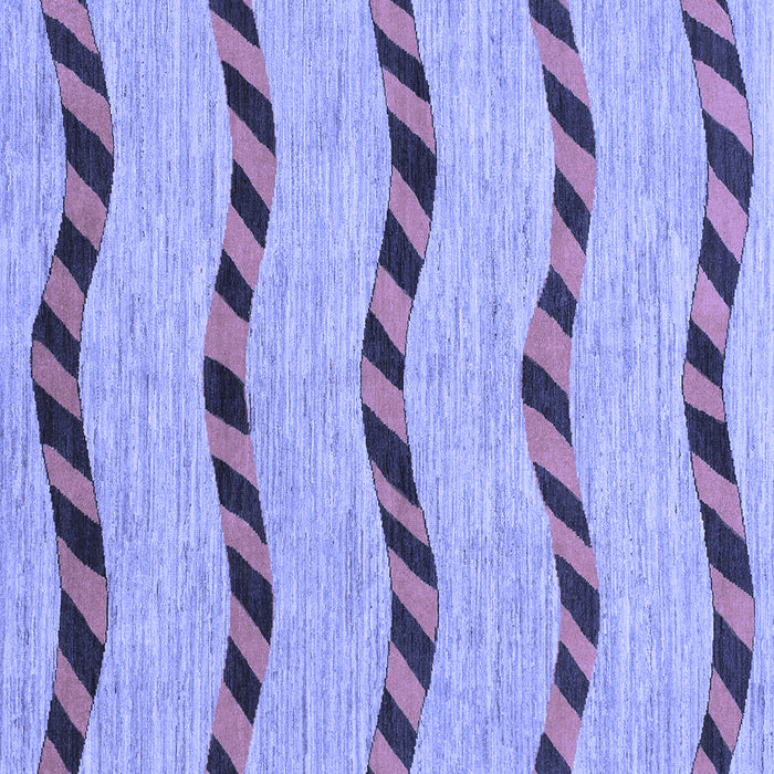 Square Machine Washable Abstract Blue Modern Rug, wshabs1387blu