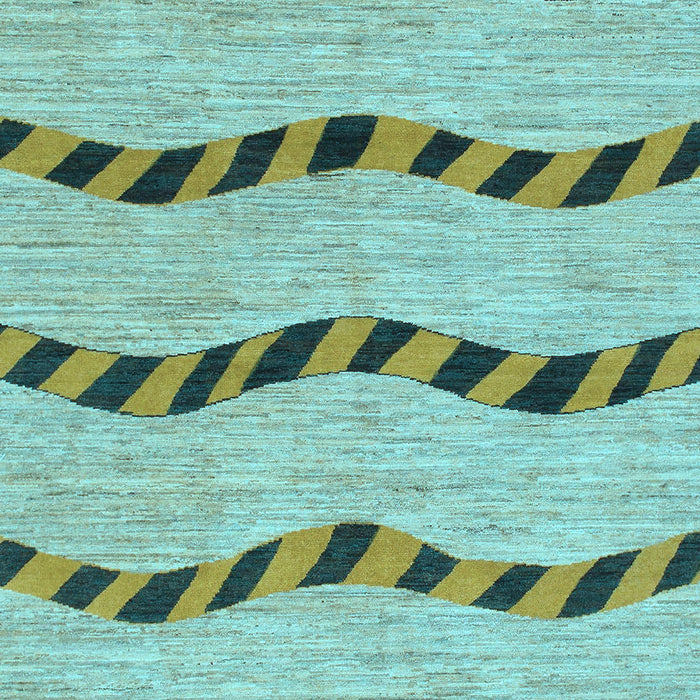 Abstract Light Blue Modern Rug, abs1387lblu