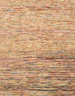 Abstract Chocolate Brown Modern Rug, abs1388