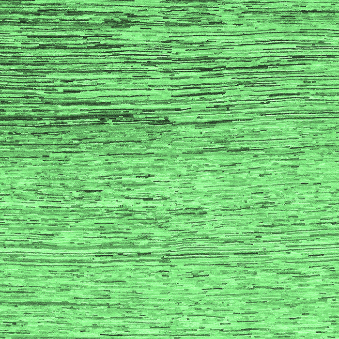 Machine Washable Abstract Emerald Green Modern Area Rugs, wshabs1388emgrn