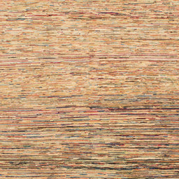 Square Machine Washable Abstract Chocolate Brown Rug, wshabs1388