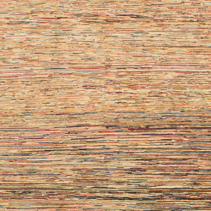 Square Machine Washable Abstract Chocolate Brown Rug, wshabs1388