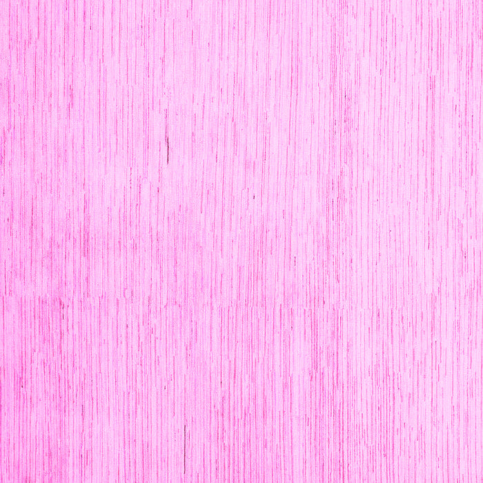 Square Solid Pink Modern Rug, abs1389pnk