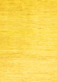 Solid Yellow Modern Rug, abs1389yw