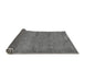 Sideview of Abstract Gray Modern Rug, abs138gry