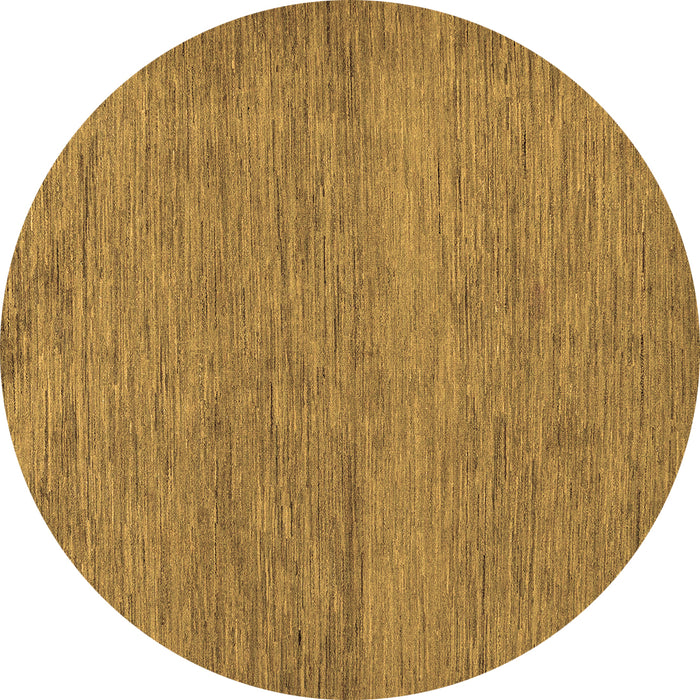 Round Abstract Brown Modern Rug, abs138brn