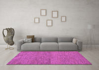 Machine Washable Abstract Purple Modern Rug, wshabs138pur