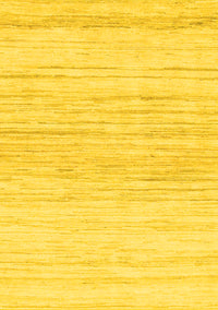 Solid Yellow Modern Rug, abs1390yw