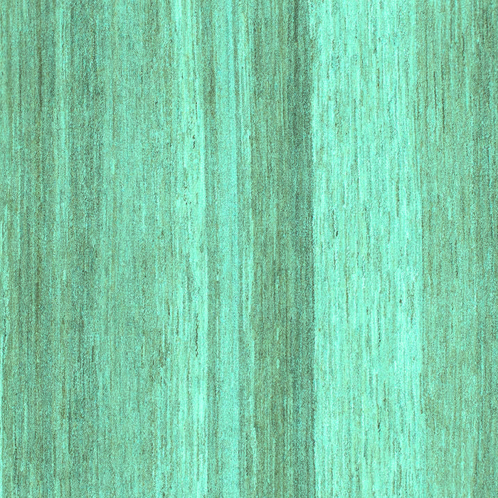 Square Abstract Turquoise Modern Rug, abs1391turq