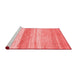 Modern Red Washable Rugs