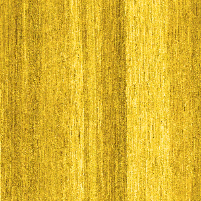 Square Abstract Yellow Modern Rug, abs1391yw