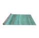 Sideview of Machine Washable Abstract Light Blue Modern Rug, wshabs1391lblu