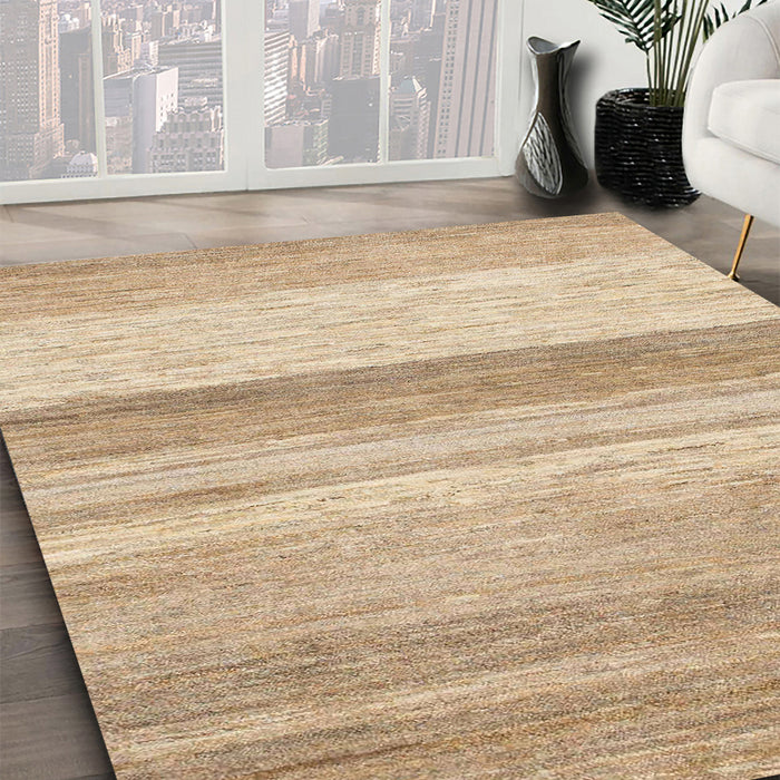 Machine Washable Abstract Brown Rug in a Family Room, wshabs1391