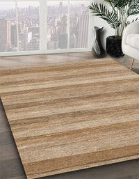 Abstract Brown Modern Rug, abs1392