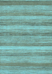 Abstract Light Blue Modern Rug, abs1392lblu