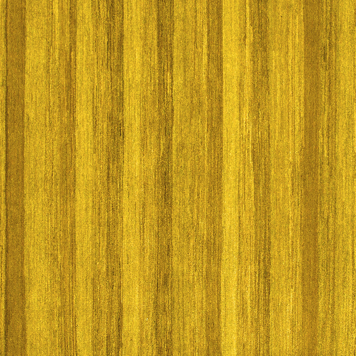 Square Abstract Yellow Modern Rug, abs1392yw