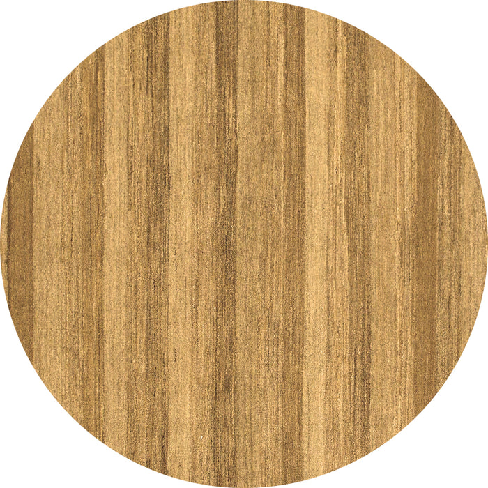 Round Abstract Brown Modern Rug, abs1392brn