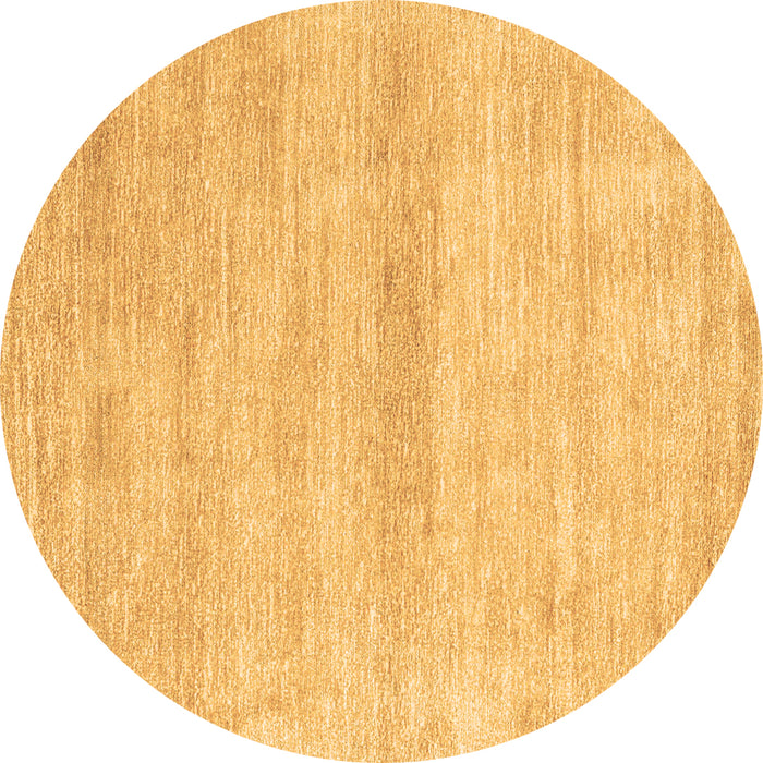 Round Abstract Brown Modern Rug, abs1393brn