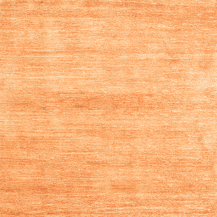 Square Machine Washable Abstract Orange Modern Area Rugs, wshabs1393org