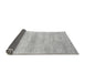 Sideview of Abstract Gray Modern Rug, abs1393gry